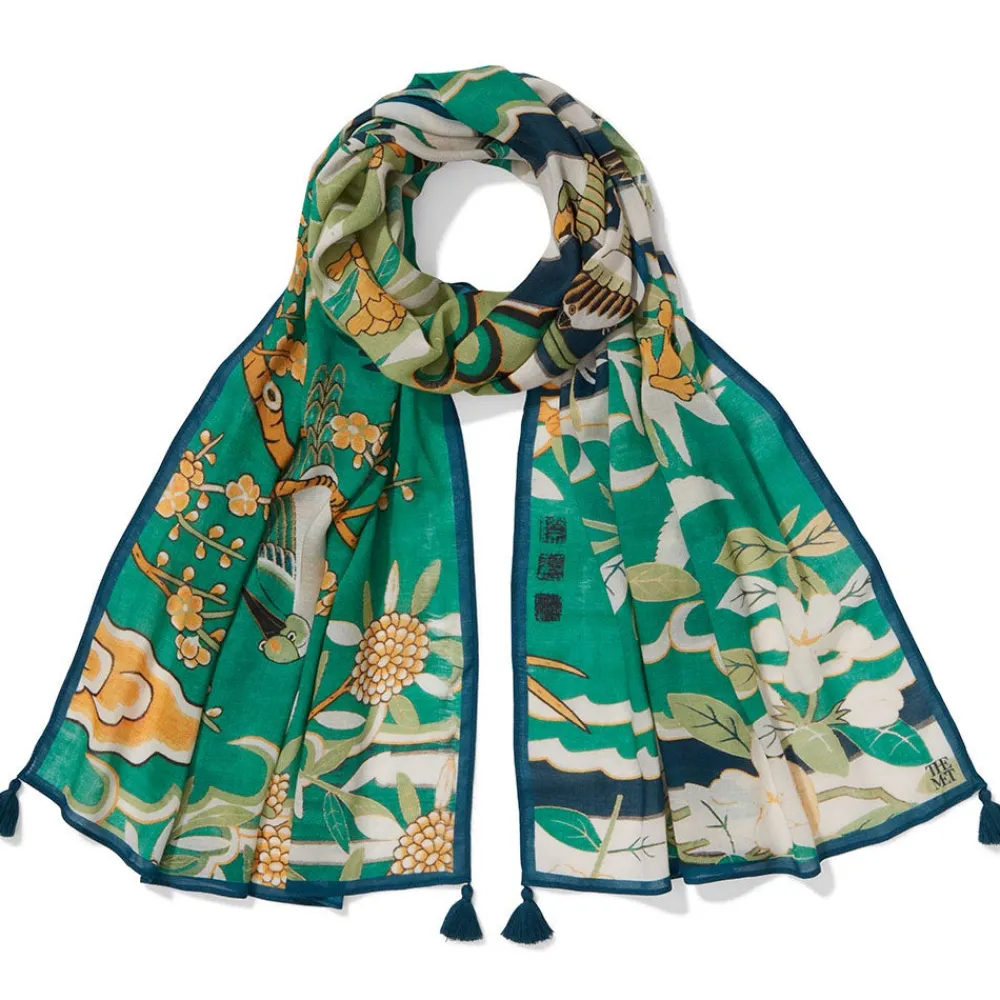 ming_birds_and_flowering_branches_oversize_oblong_scarf_0.webp Ming Birds and Flowering Branches Oversize Oblong Scarf*The Met Store Best Sale
