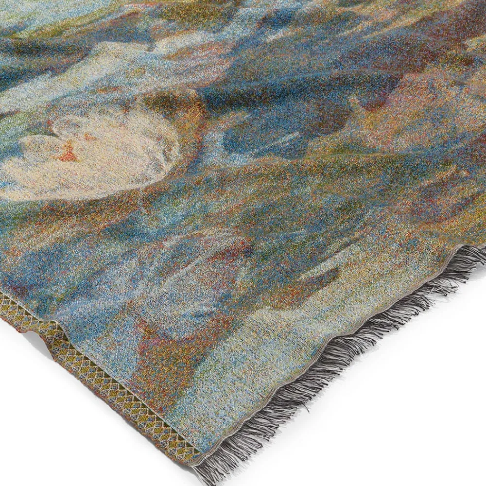 monet_bridge_and_water_lilies_shawl_4.webp Monet Bridge and Water Lilies Shawl*The Met Store Fashion