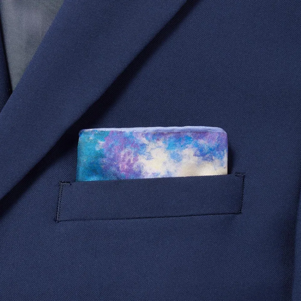 monet_morning_on_the_seine_silk_pocket_square_1.webp Monet Morning on the Seine Silk Pocket Square*The Met Store Outlet