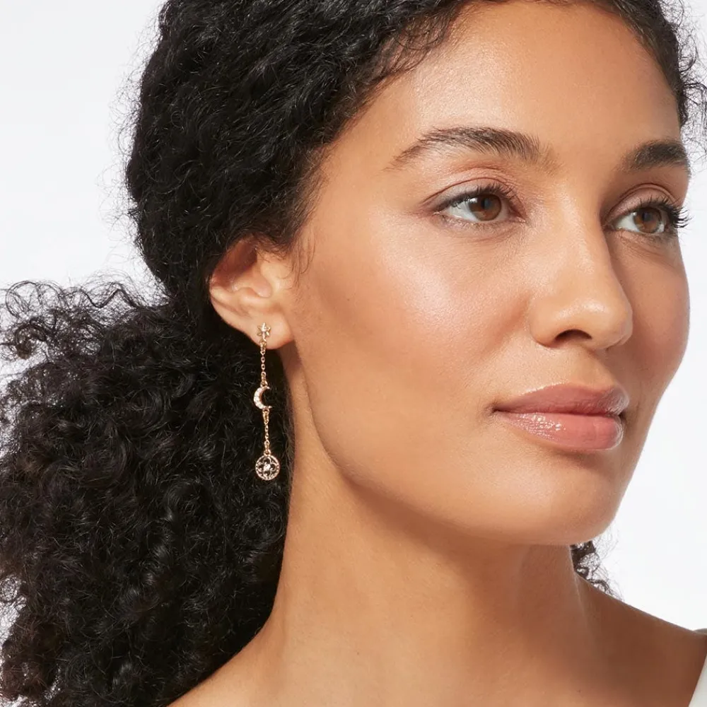 moonface_and_crescent_drop_earrings_2.webp Moonface and Crescent Drop Earrings*The Met Store Cheap