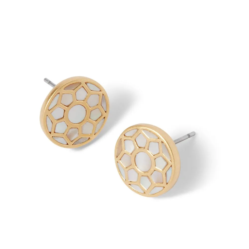 motherofpearl_mosaic_stud_earrings_3.webp Mother-of-Pearl Mosaic Stud Earrings*The Met Store Clearance