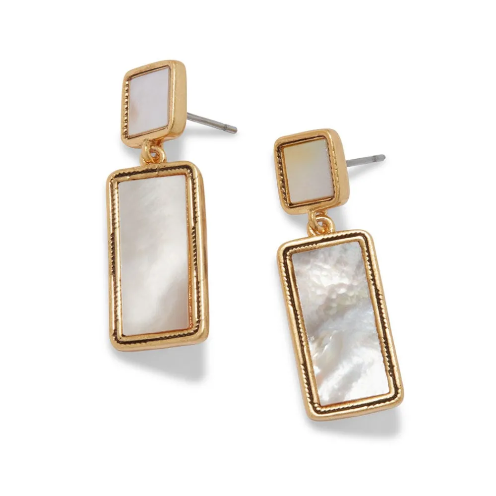 motherofpearl_tile_doubledrop_earrings_2.webp Mother-of-Pearl Tile Double-Drop Earrings*The Met Store Fashion
