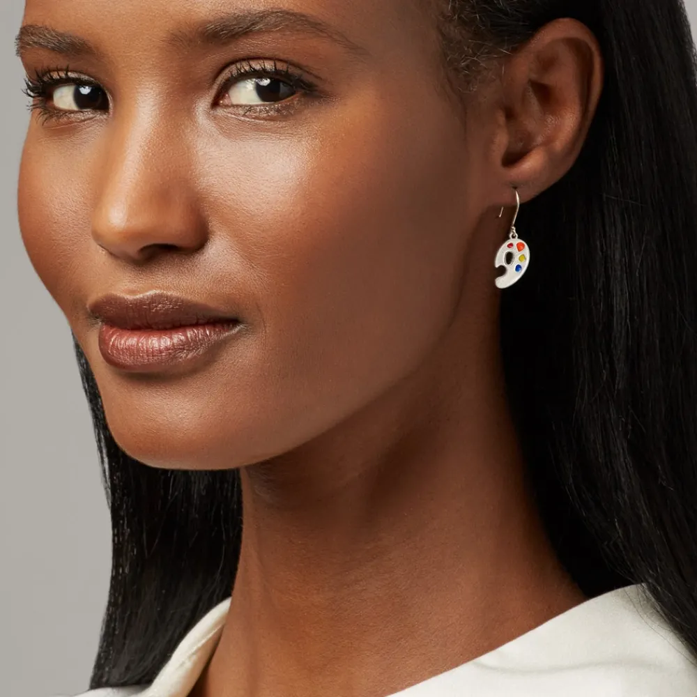 paintbrush_and_palette_drop_earrings_3.webp Paintbrush and Palette Drop Earrings*The Met Store Outlet