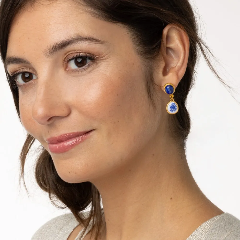 qing_bottle_lariat_necklace_and_floral_drop_earrings_set_6.webp Qing Bottle Lariat Necklace and Floral Drop Earrings Set*The Met Store Cheap