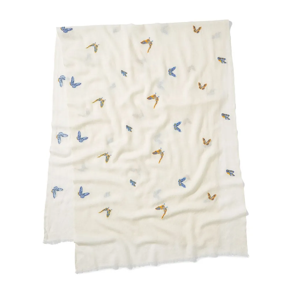 qing_embroidered_butterflies_oblong_scarf_2.webp Qing Embroidered Butterflies Oblong Scarf*The Met Store Clearance