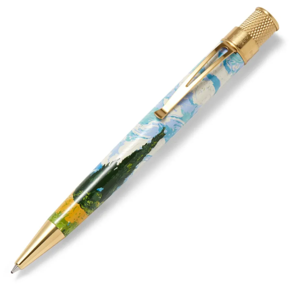 retro__van_gogh_wheat_field_with_cypresses_rollerball_pen_0.webp Retro 51 Van Gogh Wheat Field with Cypresses Rollerball Pen*The Met Store Best Sale