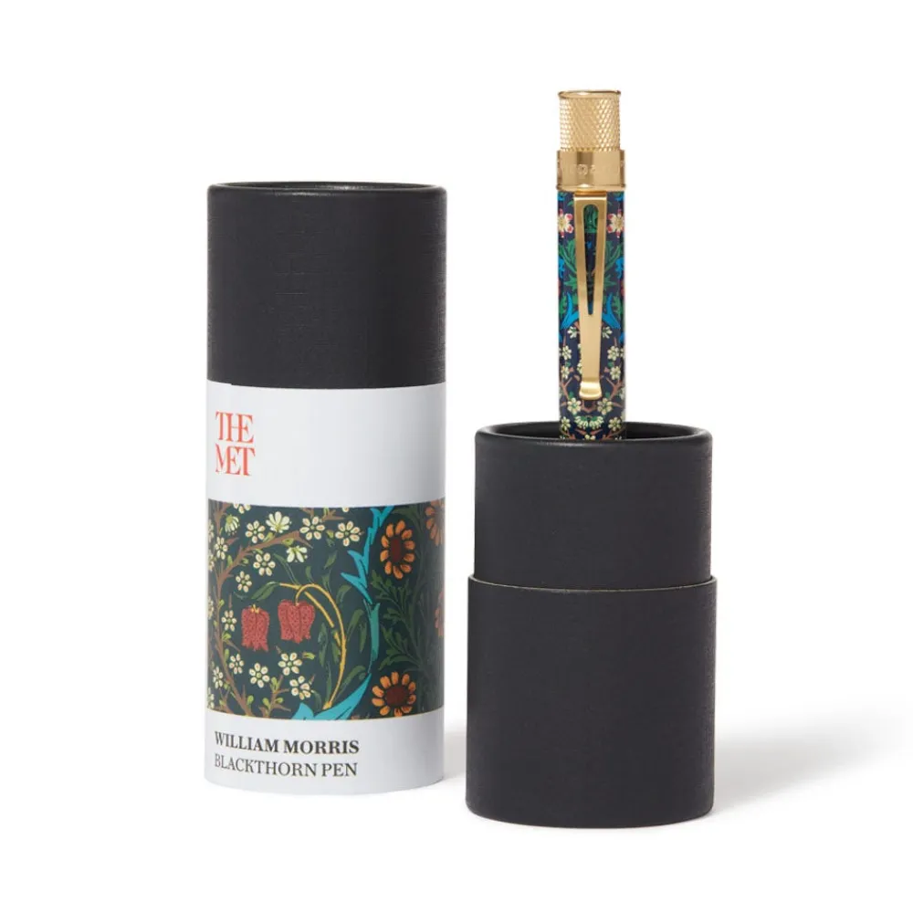 retro__william_morris_blackthorn_rollerball_pen_1.webp Retro 51 William Morris Blackthorn Rollerball Pen*The Met Store Sale