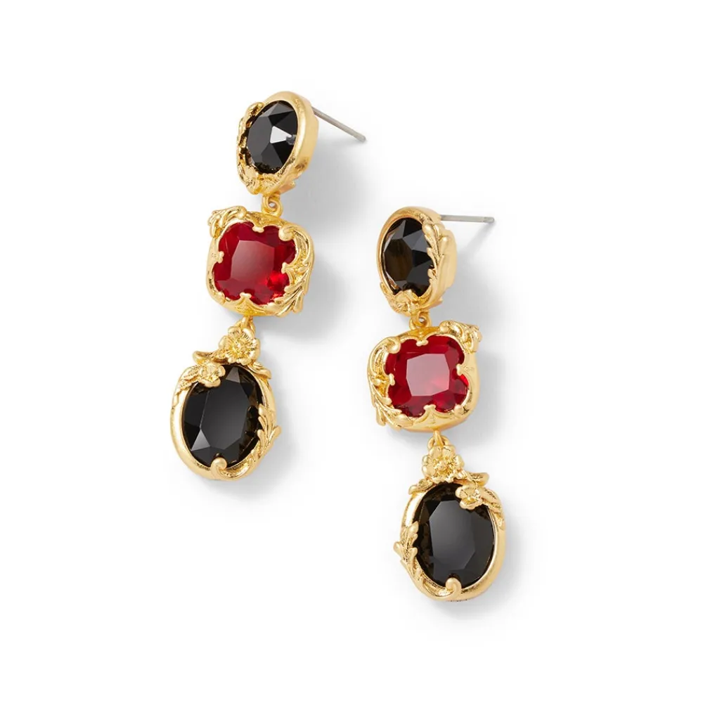 rococo_motifs_drop_earrings_2.webp Rococo Motifs Drop Earrings*The Met Store Best Sale