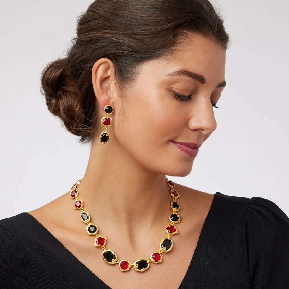 rococo_motifs_drop_earrings_4.webp Rococo Motifs Drop Earrings*The Met Store Best Sale