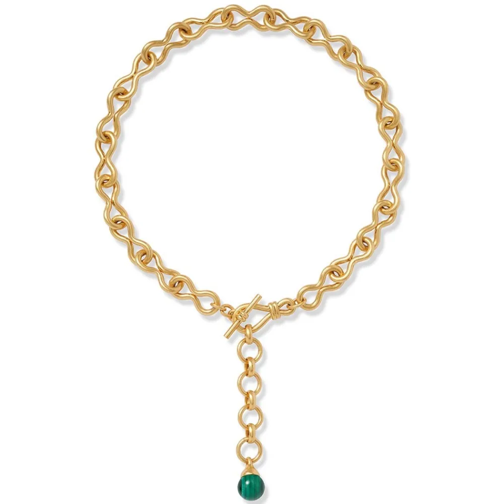 roman_malachite_statement_necklace_and_chandelier_earrings_set_2.webp Roman Malachite Statement Necklace and Chandelier Earrings Set*The Met Store Online