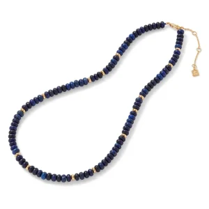 Royal Egyptian Beaded Lapis Necklace*The Met Store Outlet