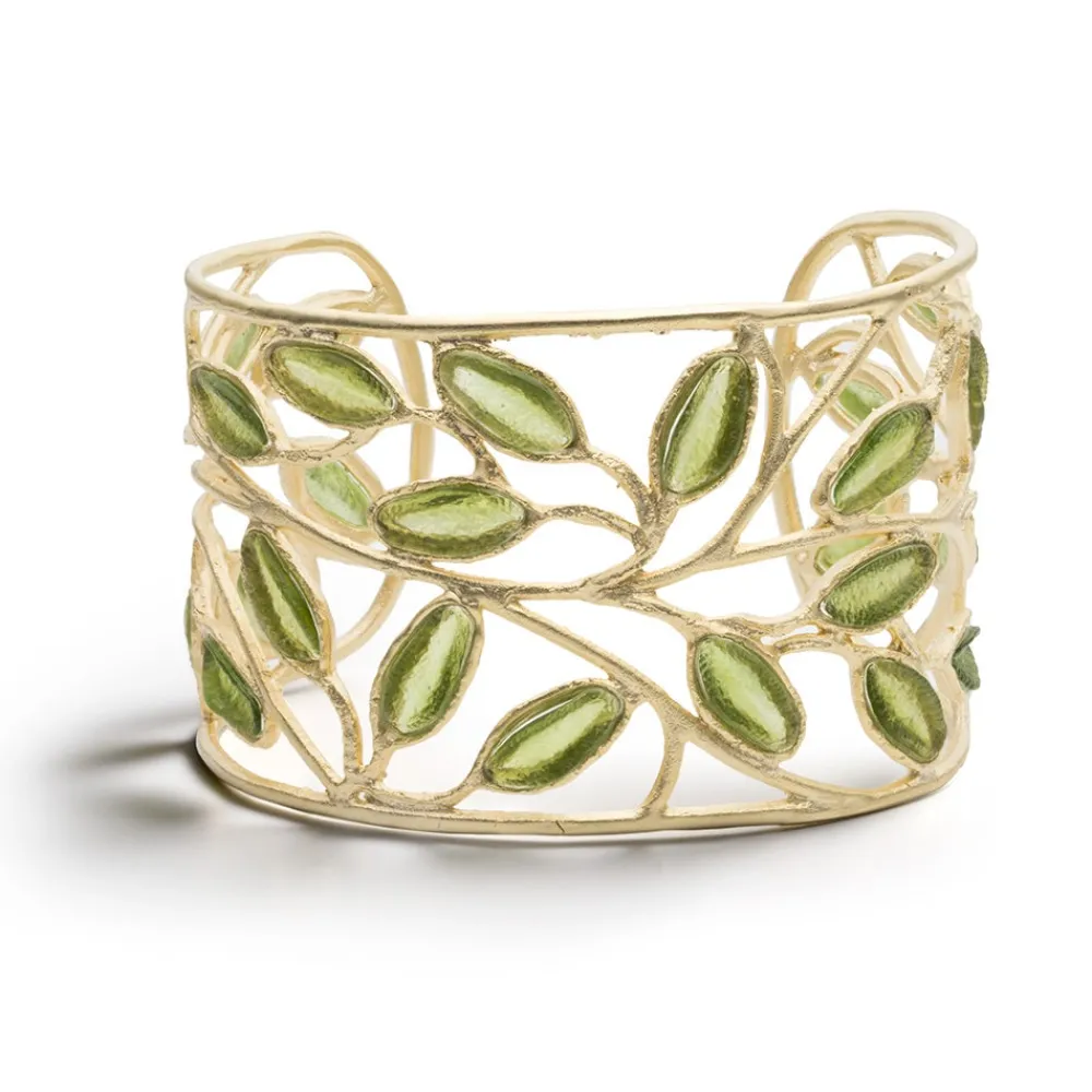 sage_leaf_cuff_0.webp Sage Leaf Cuff*The Met Store Discount