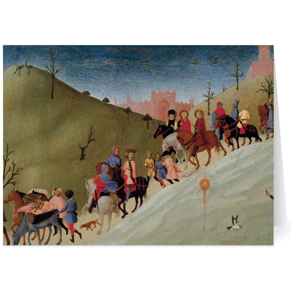 sassetta_journey_of_the_magi_holiday_cards_0.webp Sassetta: Journey of the Magi Holiday Cards*The Met Store Clearance