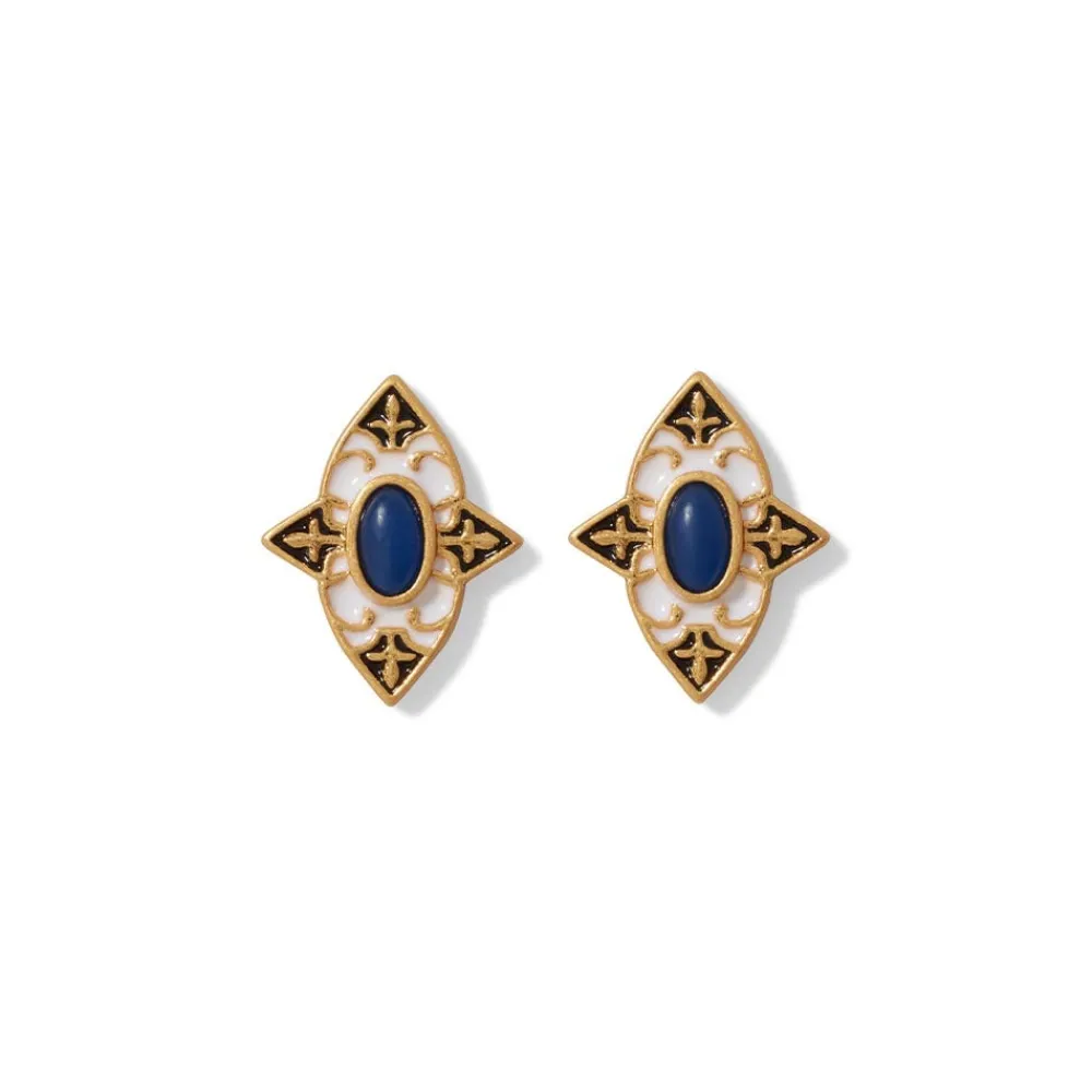 spanish_baldric_lapis_stud_earrings_0.webp Spanish Baldric Lapis Stud Earrings*The Met Store Discount
