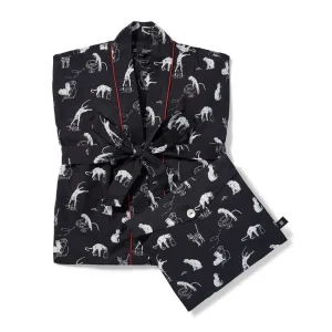 Steinlen Cats Unisex Cotton Robe*The Met Store Best