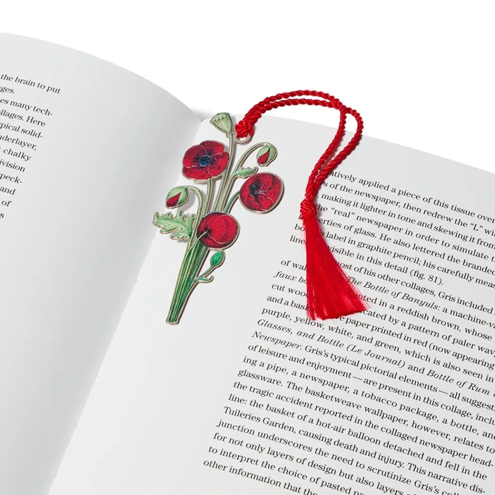 the_met_cloisters_garden_poppy_bookmark_1.webp The Met Cloisters Garden Poppy Bookmark*The Met Store Cheap