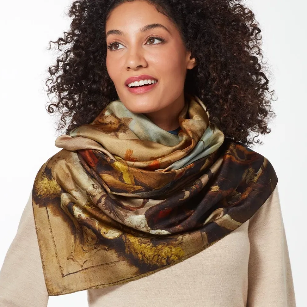 tiepolo_allegory_of_the_planets_and_continents_oversize_unisex_oblong_silk_scarf_1.webp Tiepolo Allegory of the Planets and Continents Oversize Unisex Oblong Silk Scarf*The Met Store Fashion