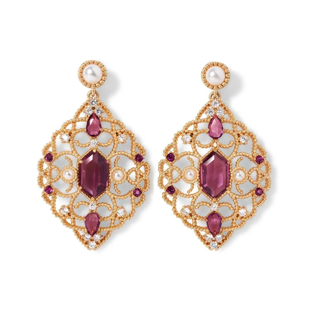 turkish_amethyst_long_pendant_necklace_and_statement_earrings_set_4.webp Turkish Amethyst Long Pendant Necklace and Statement Earrings Set*The Met Store Flash Sale