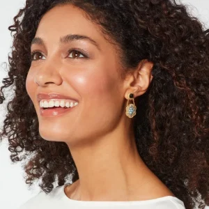 Turkmen Chain Drop Earrings*The Met Store New