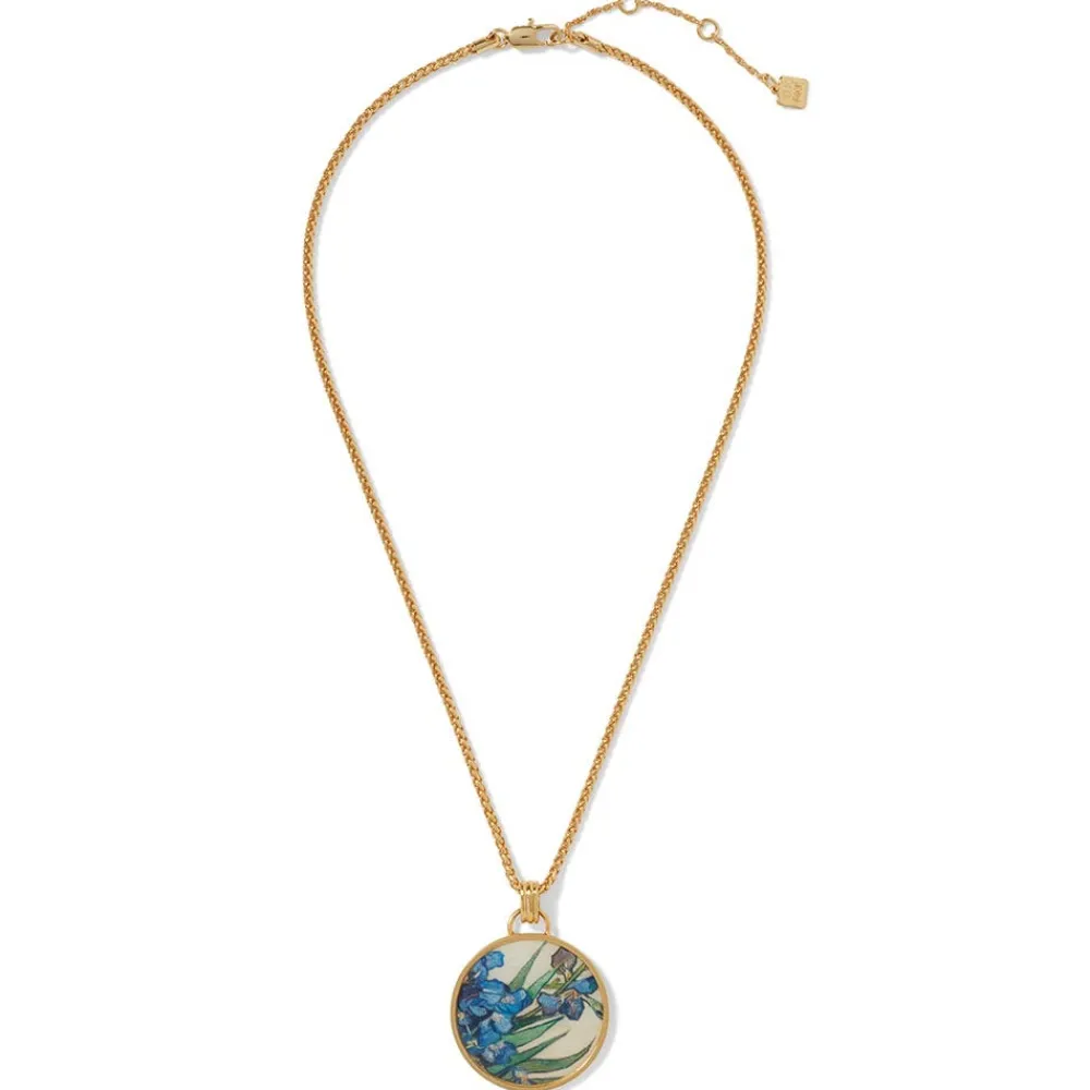 van_gogh_irises_enamel_pendant_necklace_2.webp Van Gogh Irises Enamel Pendant Necklace*The Met Store Shop