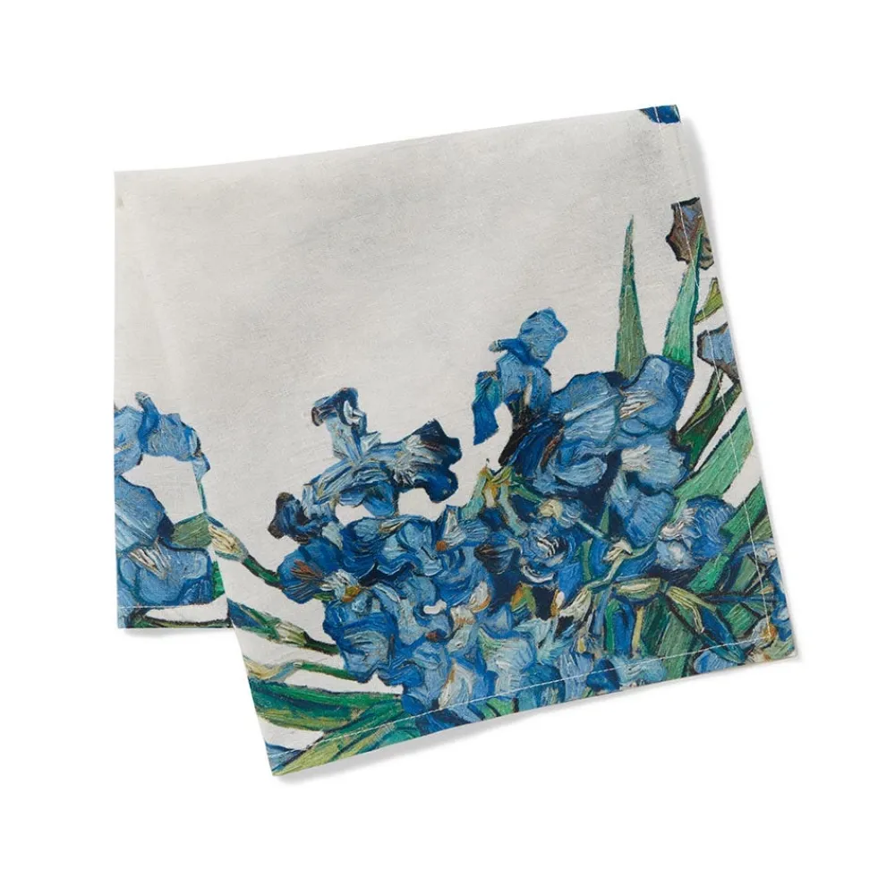van_gogh_irises_napkin_set_2.webp Van Gogh Irises Napkin Set*The Met Store Hot