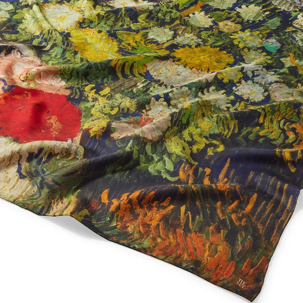 van_gogh_stylized_nature_doublesided_square_silk_scarf_6.webp Van Gogh Stylized Nature Double-Sided Square Silk Scarf*The Met Store New