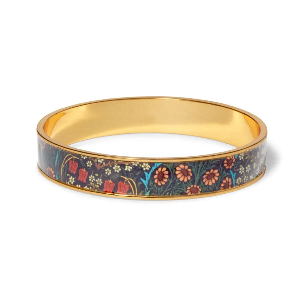 william_morris_blackthorn_enamel_bangle_0.webp William Morris Blackthorn Enamel Bangle*The Met Store Discount