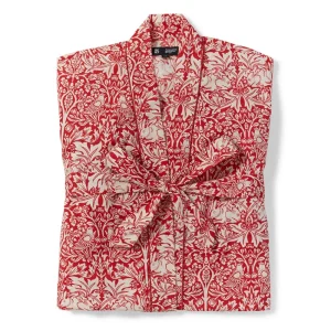 William Morris Brother Rabbit Unisex Cotton Robe*The Met Store New