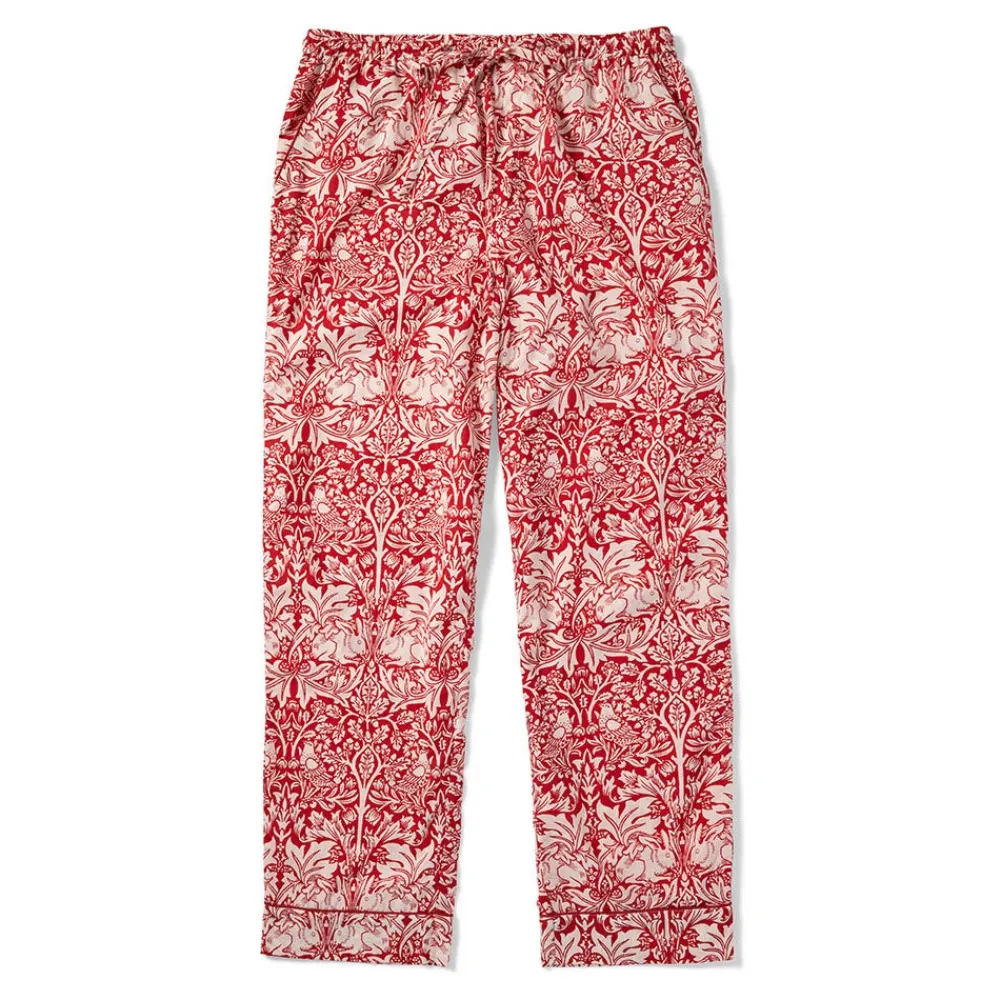 william_morris_brother_rabbit_womens_cotton_pajamas_3.webp William Morris Brother Rabbit Women's Cotton Pajamas*The Met Store Discount