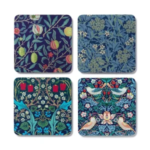 William Morris Patterns Coasters*The Met Store Online