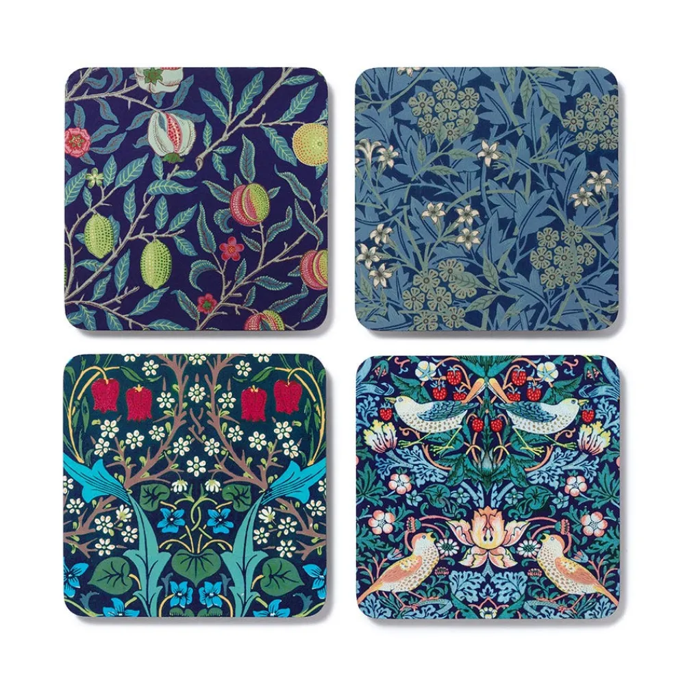 william_morris_patterns_coasters_0.webp William Morris Patterns Coasters*The Met Store Online