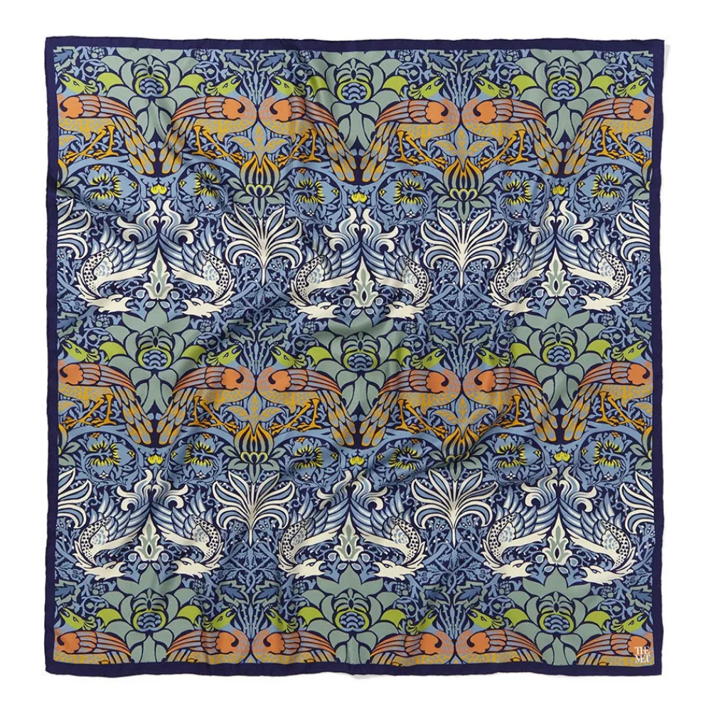 william_morris_peacock_and_dragon_square_silk_scarf_0.webp William Morris Peacock and Dragon Square Silk Scarf*The Met Store Best