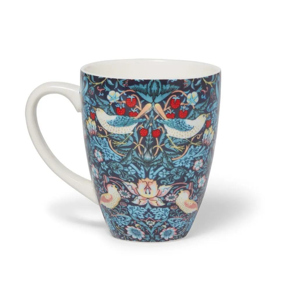 william_morris_strawberry_thief_covered_mug_with_tea_infuser_2.webp William Morris Strawberry Thief Covered Mug with Tea Infuser*The Met Store Clearance