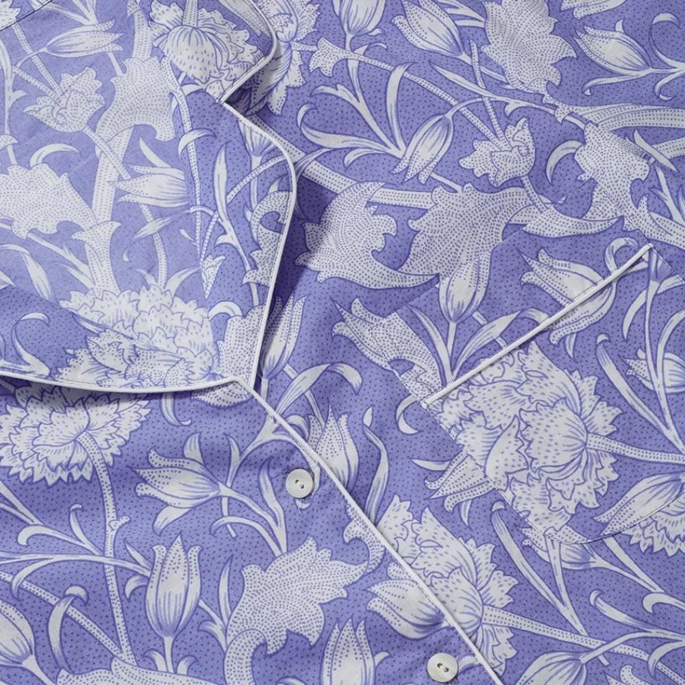 william_morris_wild_tulip_womens_cotton_pajamas_3.webp William Morris Wild Tulip Women's Cotton Pajamas*The Met Store Hot