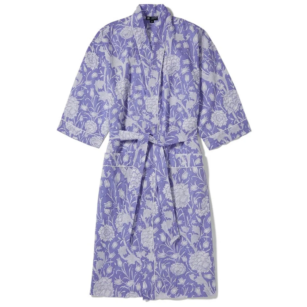 william_morris_wild_tulip_womens_cotton_robe_0.webp William Morris Wild Tulip Women's Cotton Robe*The Met Store Discount