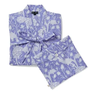 William Morris Wild Tulip Women's Cotton Robe*The Met Store Discount