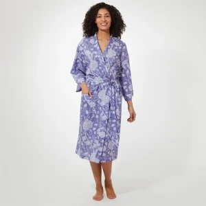 William Morris Wild Tulip Women's Cotton Robe*The Met Store Discount