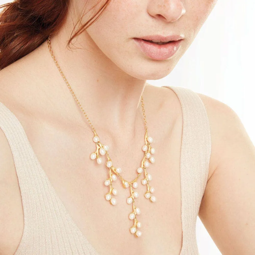 willow_catkins_pearl_bib_necklace_and_drop_earrings_set_5.webp Willow Catkins Pearl Bib Necklace and Drop Earrings Set*The Met Store Cheap