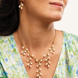 Willow Catkins Pearl Drop Earrings*The Met Store Cheap