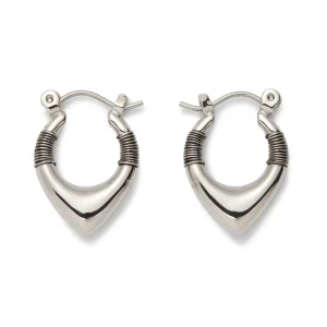 Wrapped Chevron Huggie Earrings*The Met Store Flash Sale